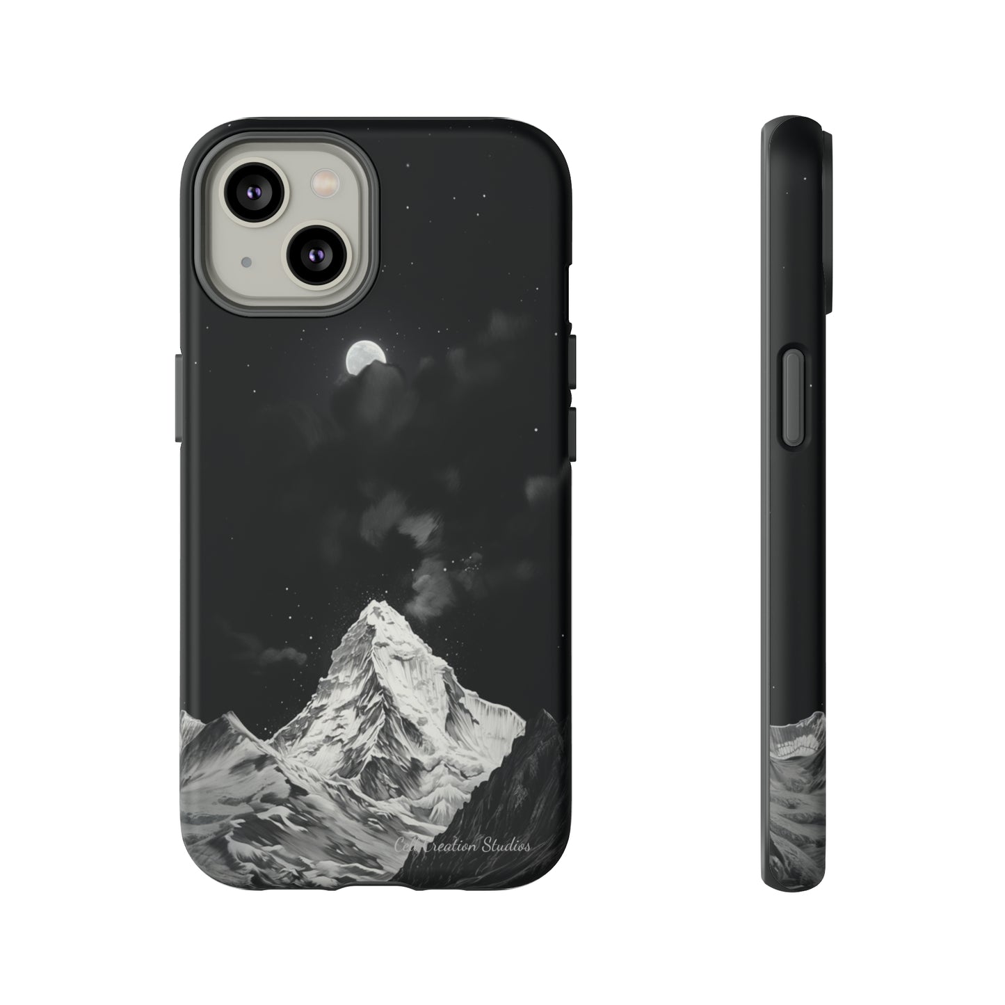 "Moonlit Everest" Phone Case -Tough Cases