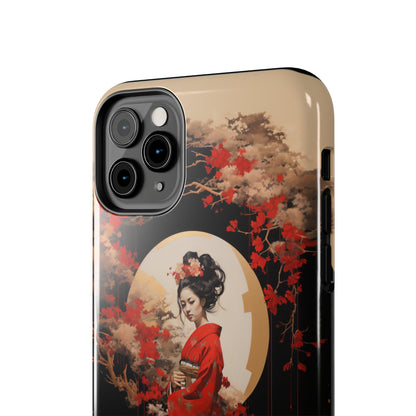 "Japanese Geisha Art" Phone Case -Tough Phone Cases