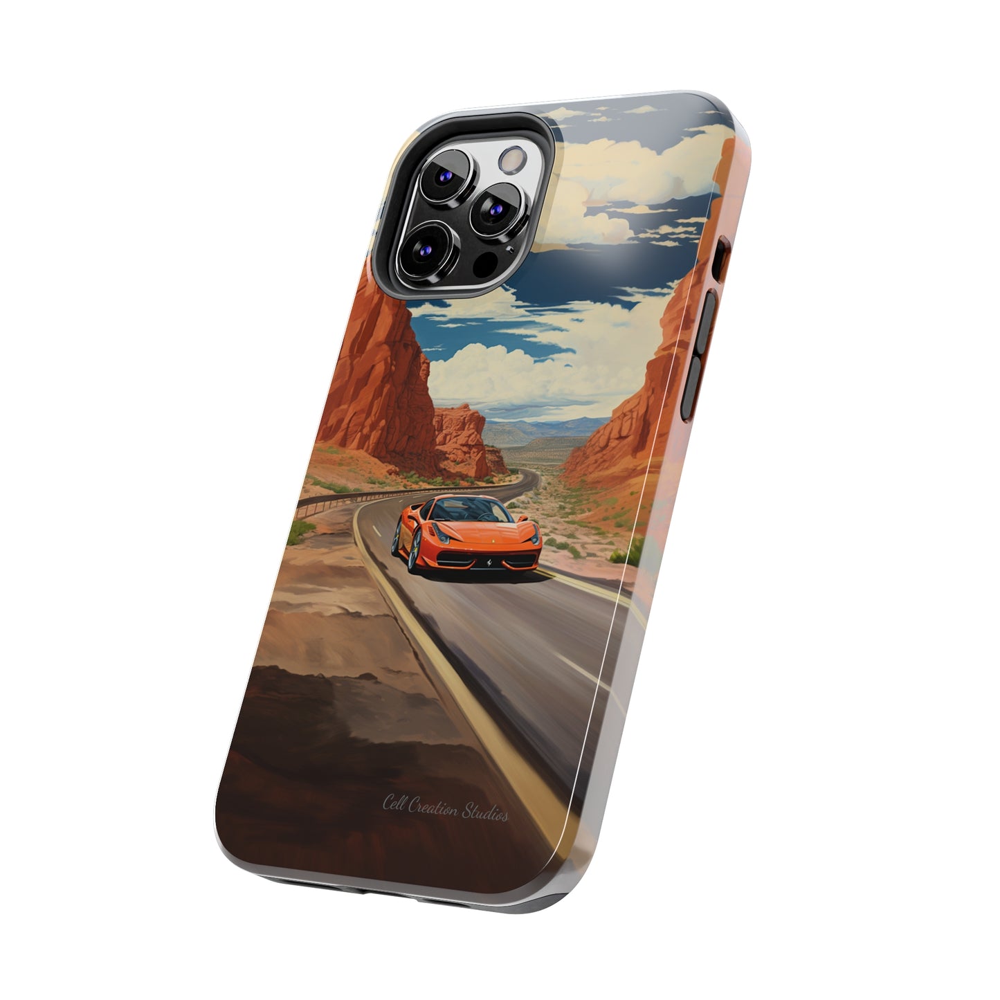 "Desert Racer Ferrari Edition" -Tough iPhone Cases