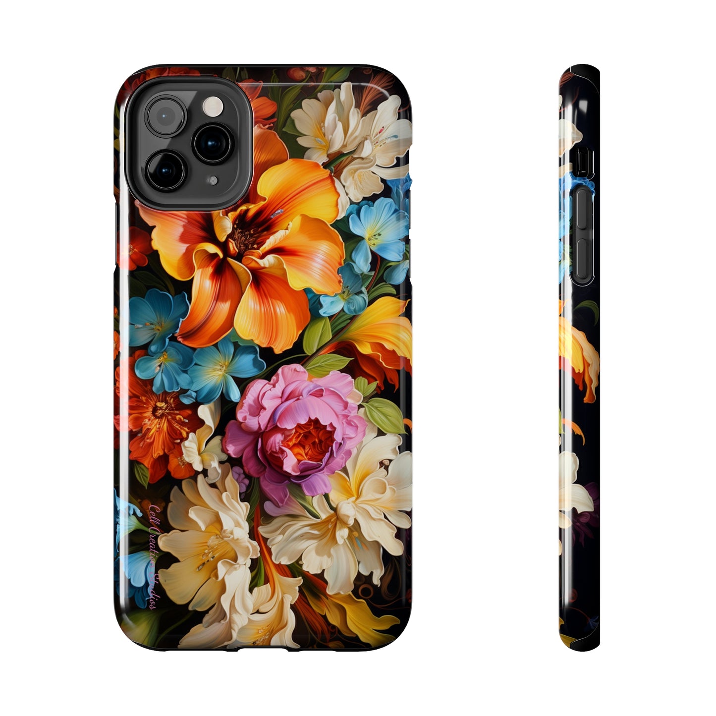 Introducing the "Floral Elegance" Cell Phone Case – Blossom with Style -Tough Phone Cases