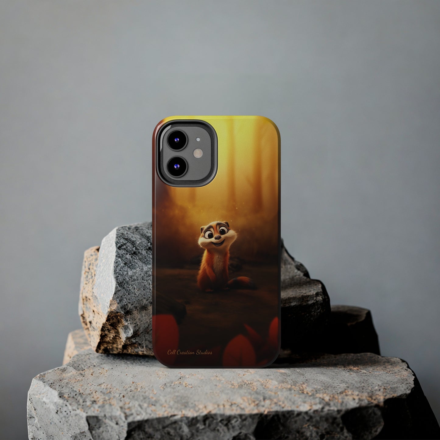 Introducing the "Woodland Chipmunk" Cell Phone Case – Embrace Natural Playfulness with Every Glance-Tough Phone Cases