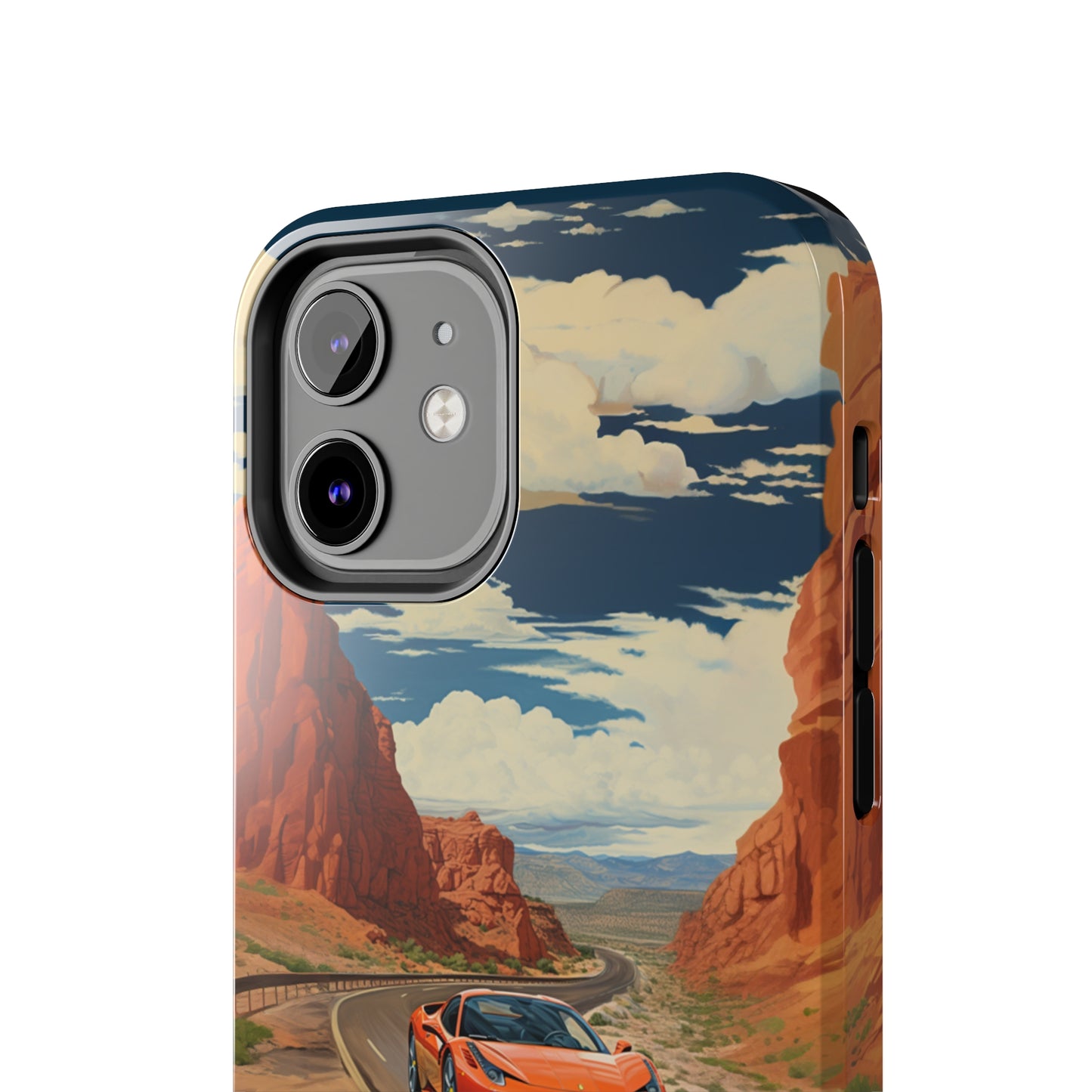 "Desert Racer Ferrari Edition" -Tough iPhone Cases