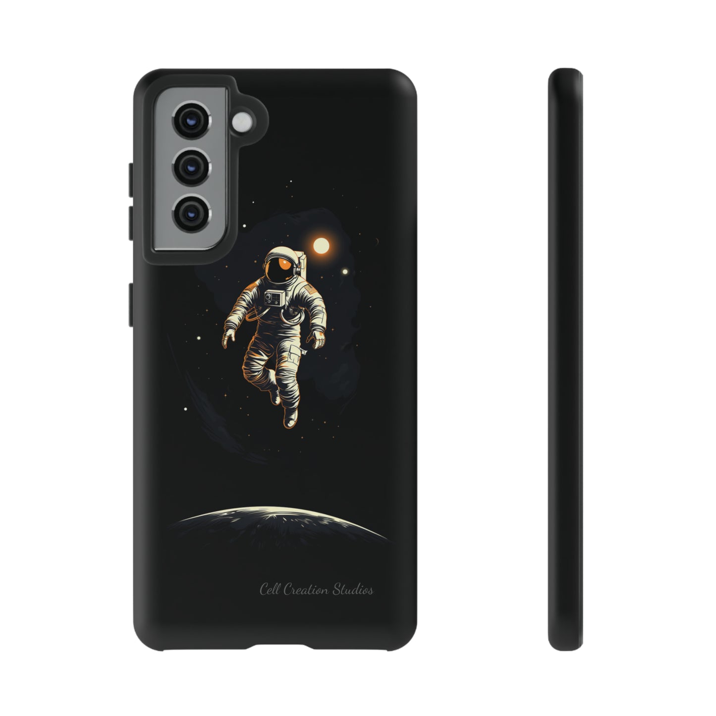 "Cosmic Explorer Astronaut" -Tough Samsung Cases