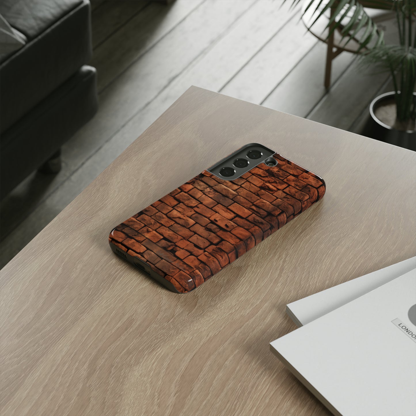 Introducing our "Urban Brick Wall" Cell Phone Case – the perfect blend of urban style and device protection -Tough Cases
