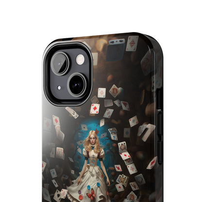 Introducing the "Alice in Wonderland" Cell Phone Case – A Journey Through Imagination -Tough Phone Cases