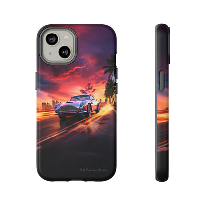 "Silver Aston Martin Racing" -Tough iPhone Cases