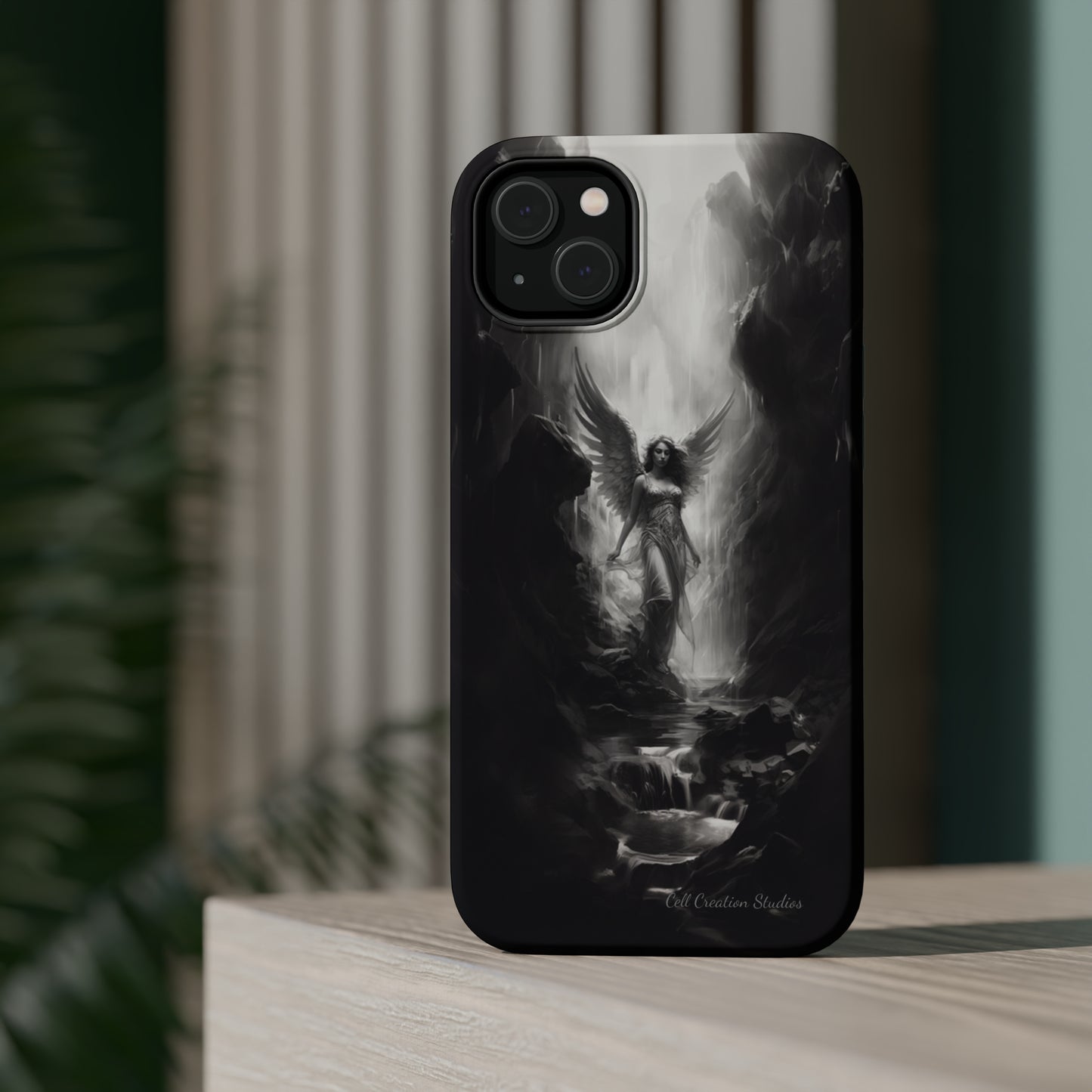 "Seraphic Streams" Angelic Ravine Phone Case -MagSafe Tough Cases