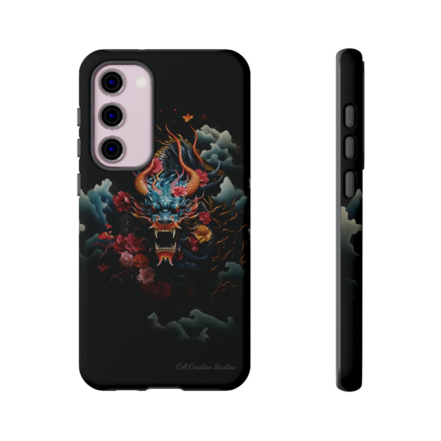 Introducing the "Japanese Dragon Majesty" Cell Phone Case – Embrace the Legend in Style -Tough Cases