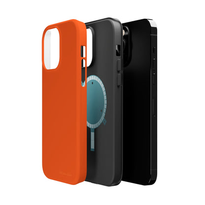 "Orange Burst" -MagSafe Tough iPhone Cases