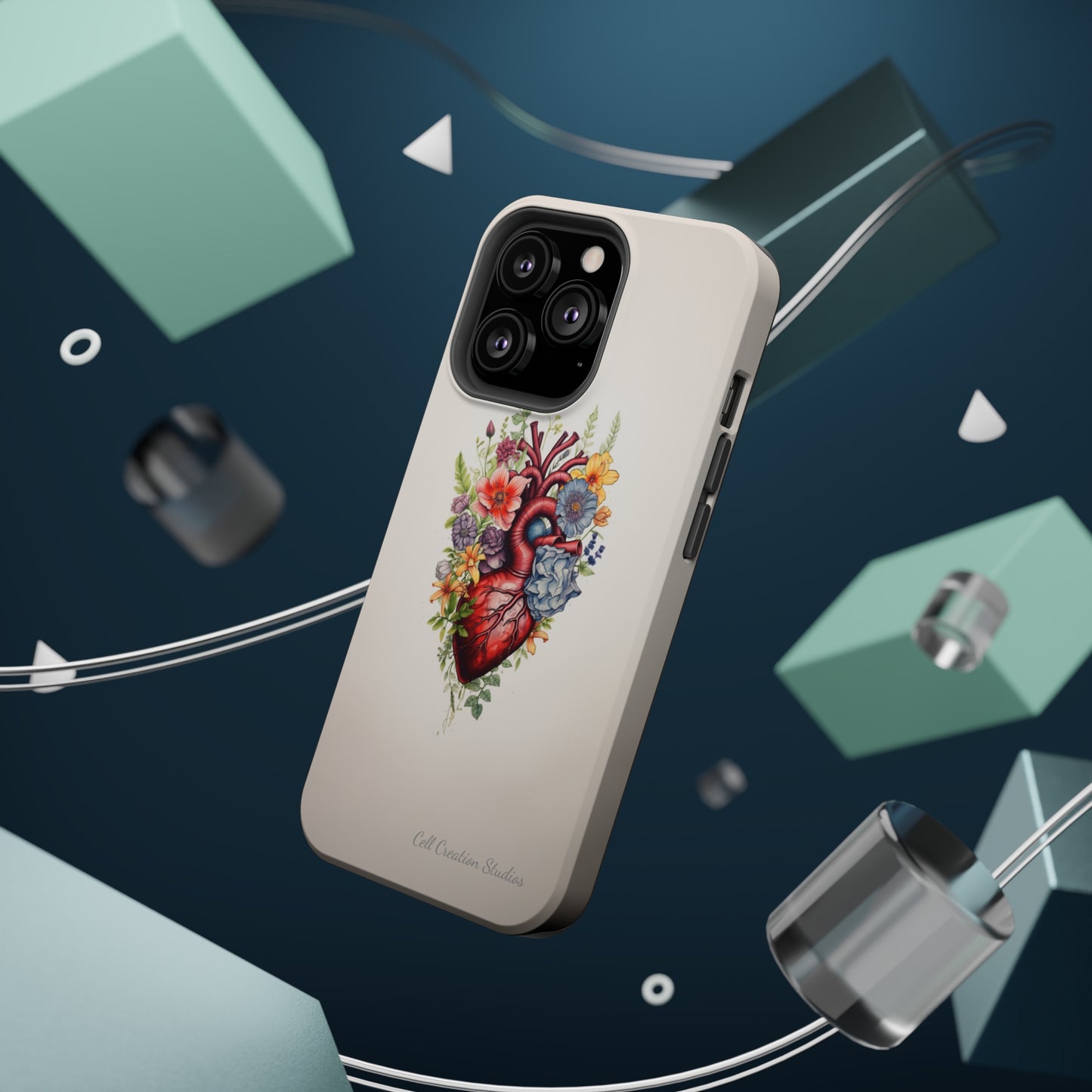 "Blooming Hearts" -MagSafe Tough iPhone Cases