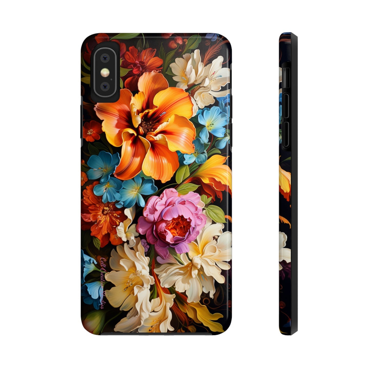 Introducing the "Floral Elegance" Cell Phone Case – Blossom with Style -Tough Phone Cases