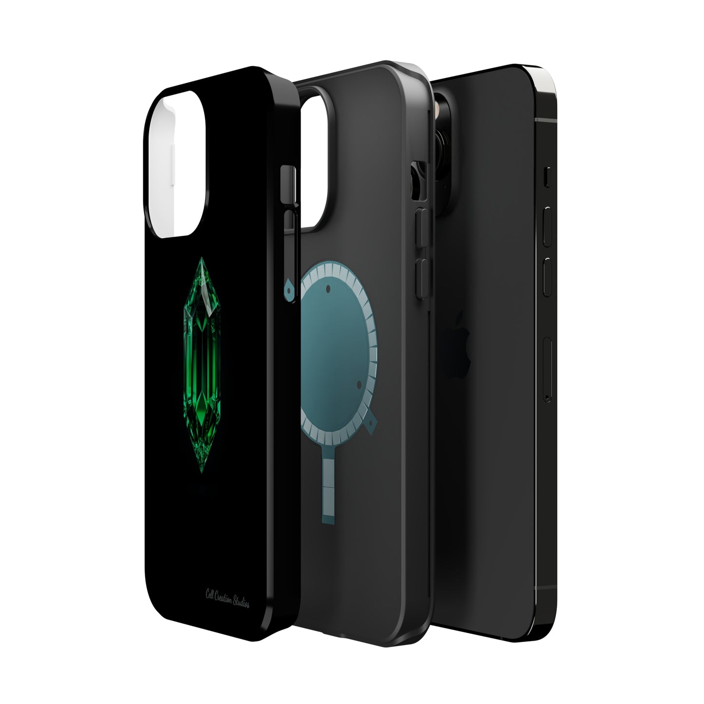 "Emerald Elegance" Phone Case -MagSafe Tough Cases