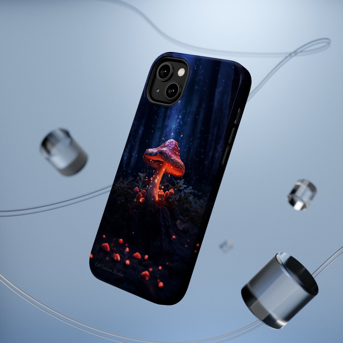 Introducing the "Enchanted Magic Mushroom" Cell Phone Case – Unveil the Mystical Realm -MagSafe Tough Cases