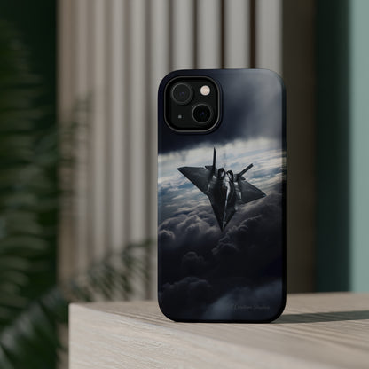 "Stealth Fighter Sky Guardian" Phone Case -MagSafe Tough Cases