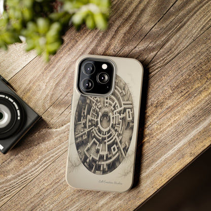 "Discover the Mystery: Maze-Inspired Cell Phone Case" -Tough Phone Cases