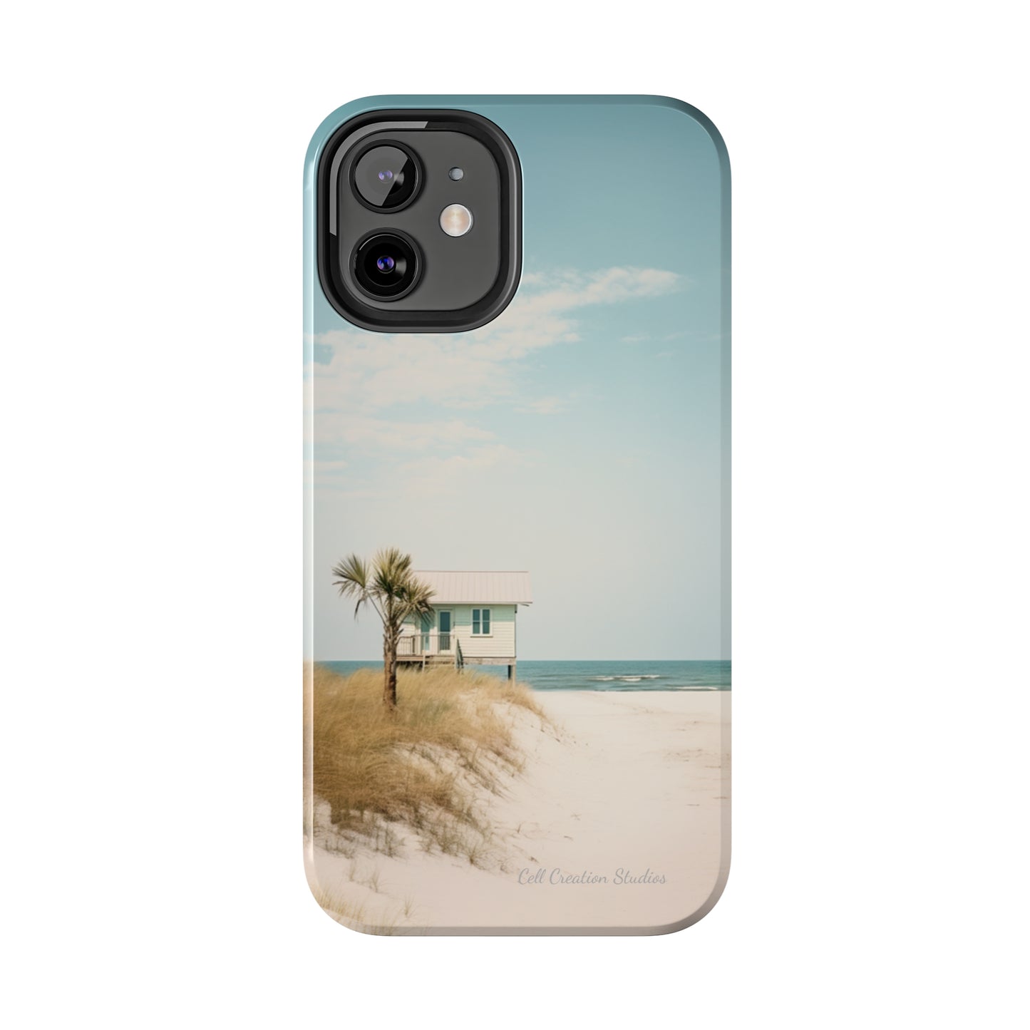 "Seaside Haven" -Tough iPhone Cases