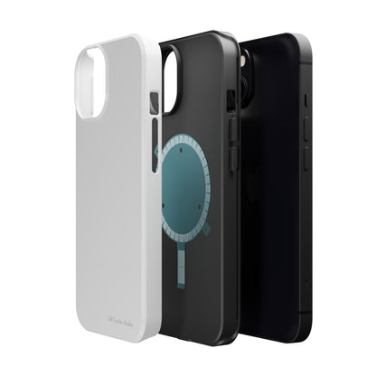 "Pure Elegance White" -MagSafe Tough iPhone Cases