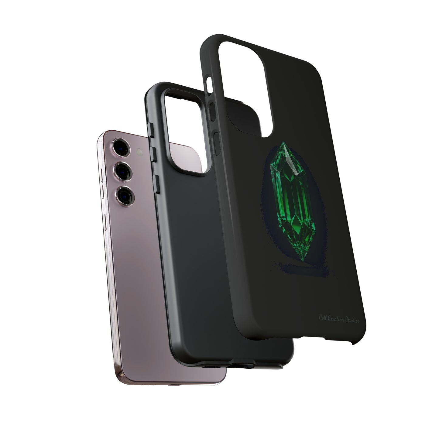 "Emerald Elegance" Phone Case -Tough Cases