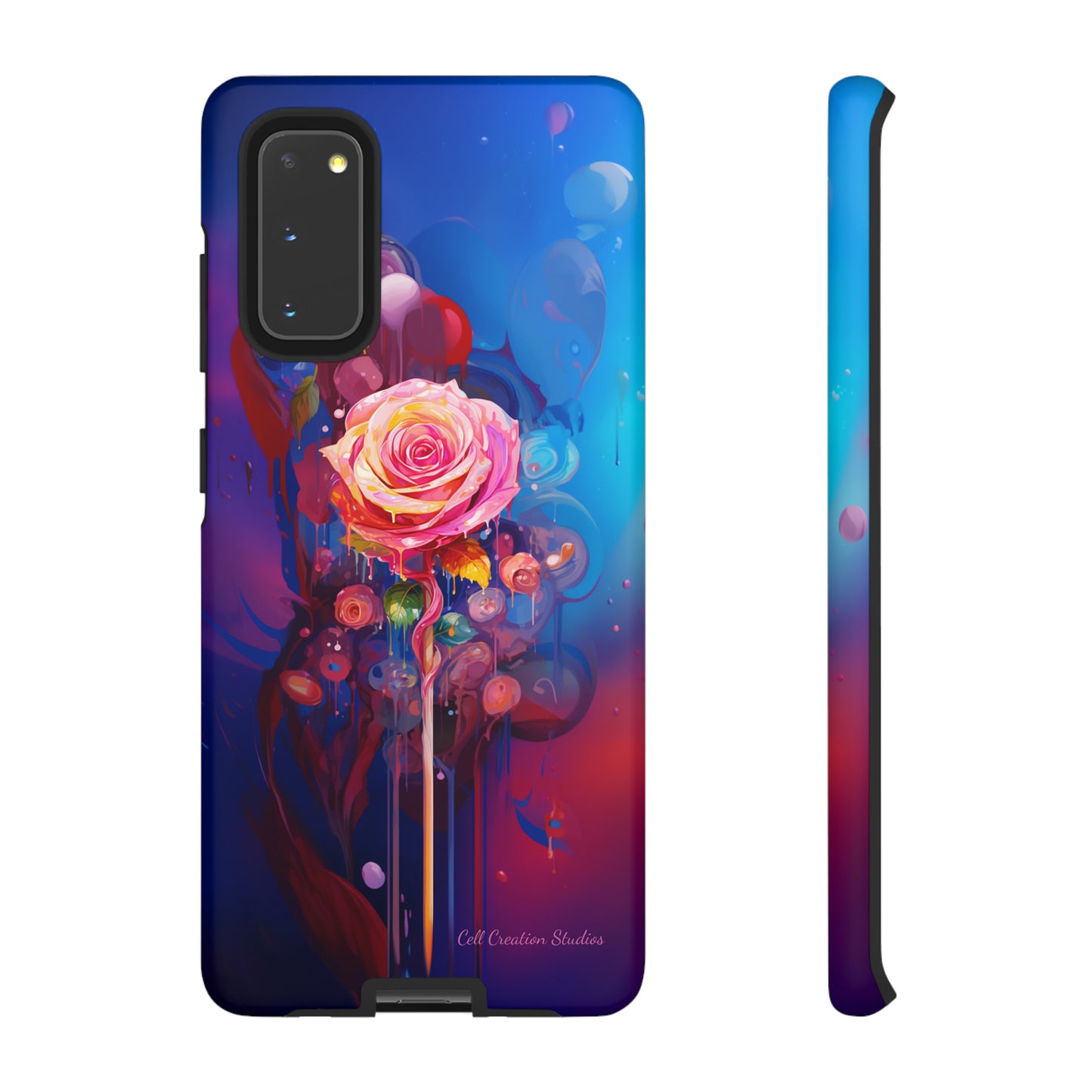 "Dreamy Rose Bloom Fantasy" -Tough Samsung Phone Cases