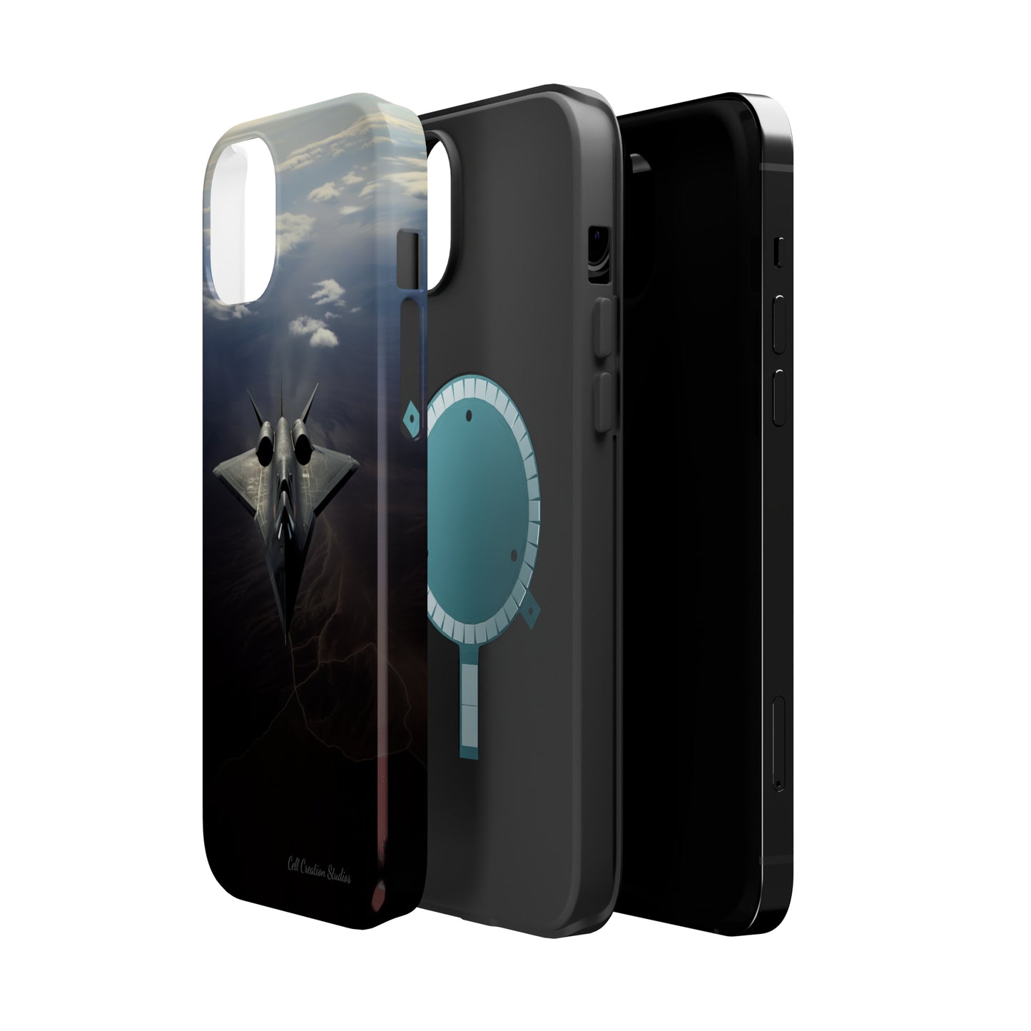 "Stealth Bomber Nightfall" Phone Case -MagSafe Tough Cases