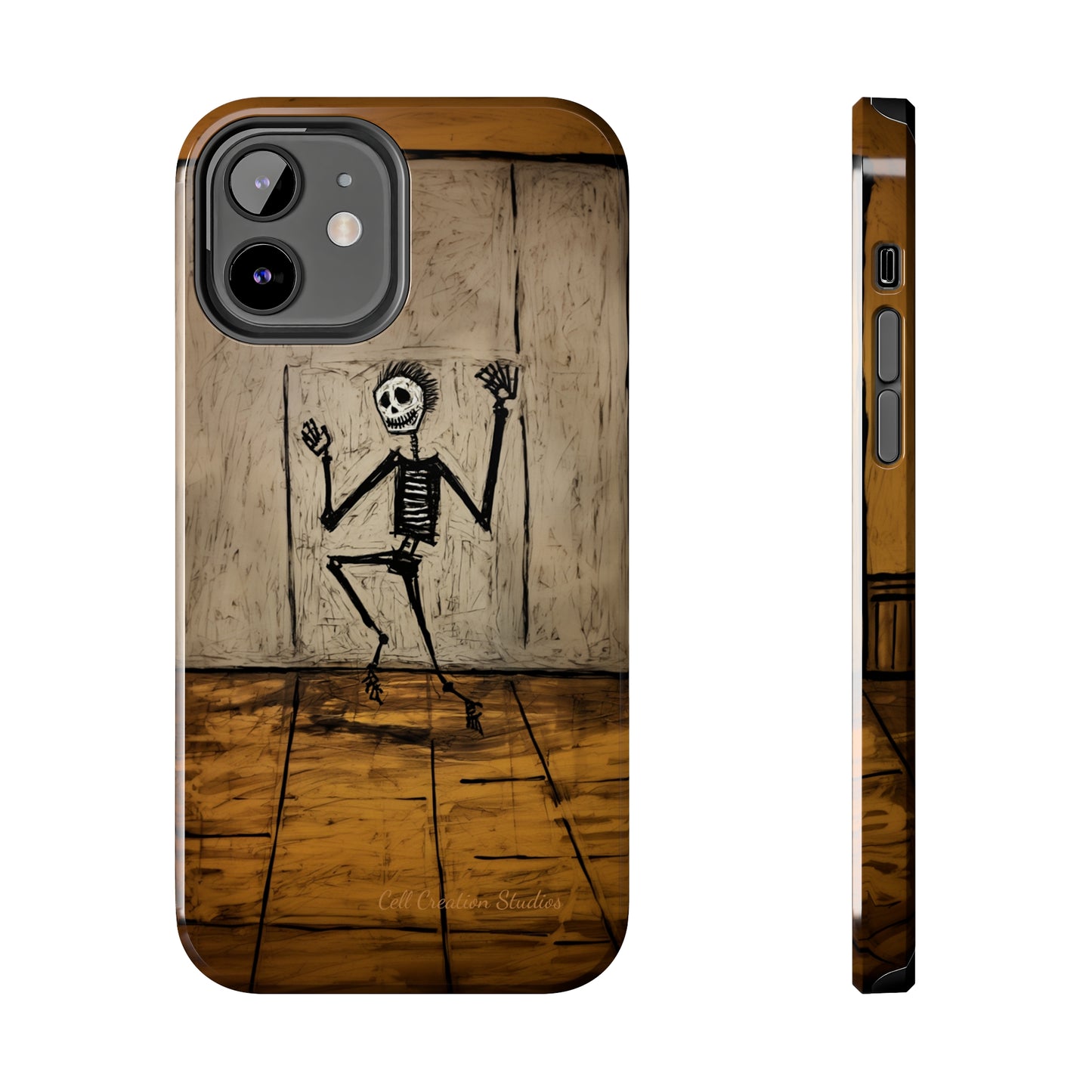 "Groovy Bones Skeleton" -Tough iPhone Cases