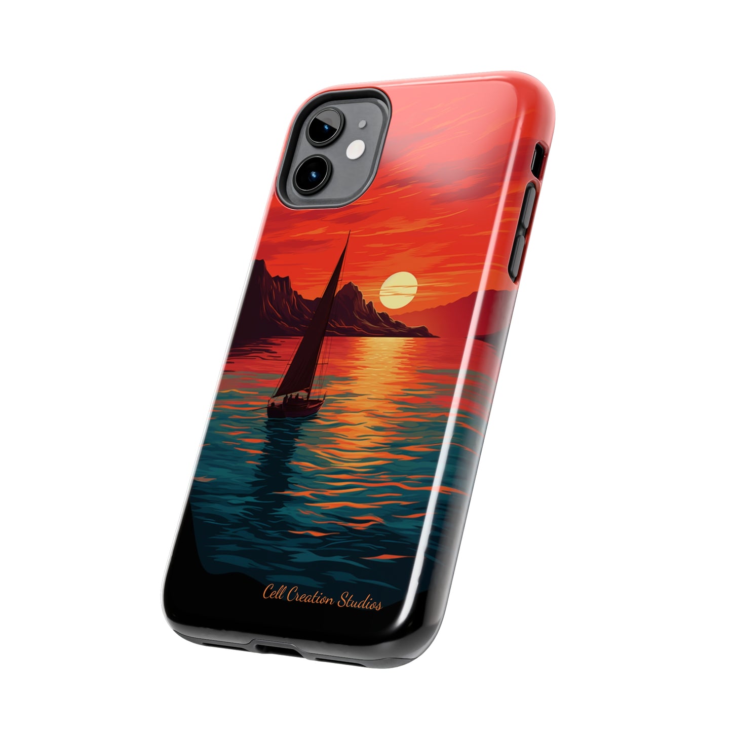 "Serenity at Sunset" -Tough iPhone Cases