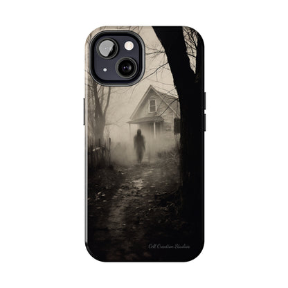 Introducing the "Ethereal Encounter" Cell Phone Case – Unveil the Mystery of the Ghostly Presence -Tough Phone Cases