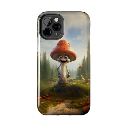 Introducing the "Smiling Mushroom" Cell Phone Case – Spread Joy with Every Glance! -Tough Phone Cases