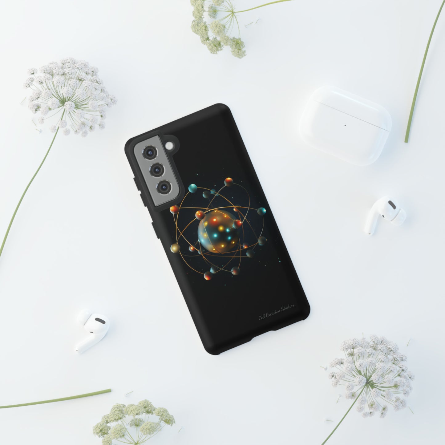 The "Atomic Elegance" Phone Case -Tough Cases