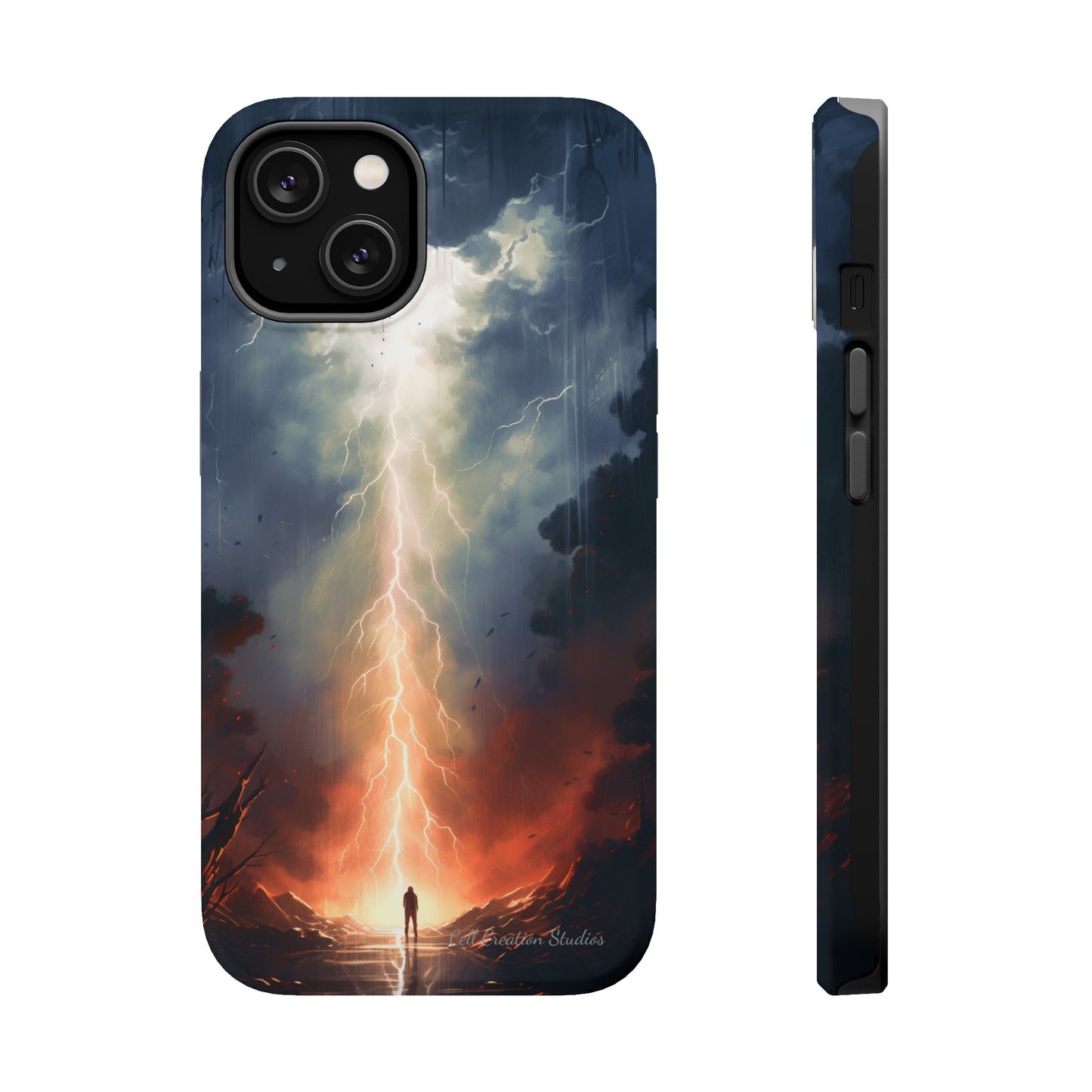 Introducing the "Thunderstrike" Cell Phone Case – Feel the Pulse of the Storm -MagSafe Tough Cases