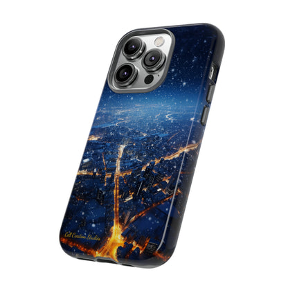 "Urban Snowfall Glow" -Tough iPhone Cases