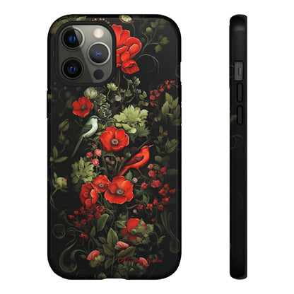 "Floral Serenade Elegance" -Tough iPhone Cases