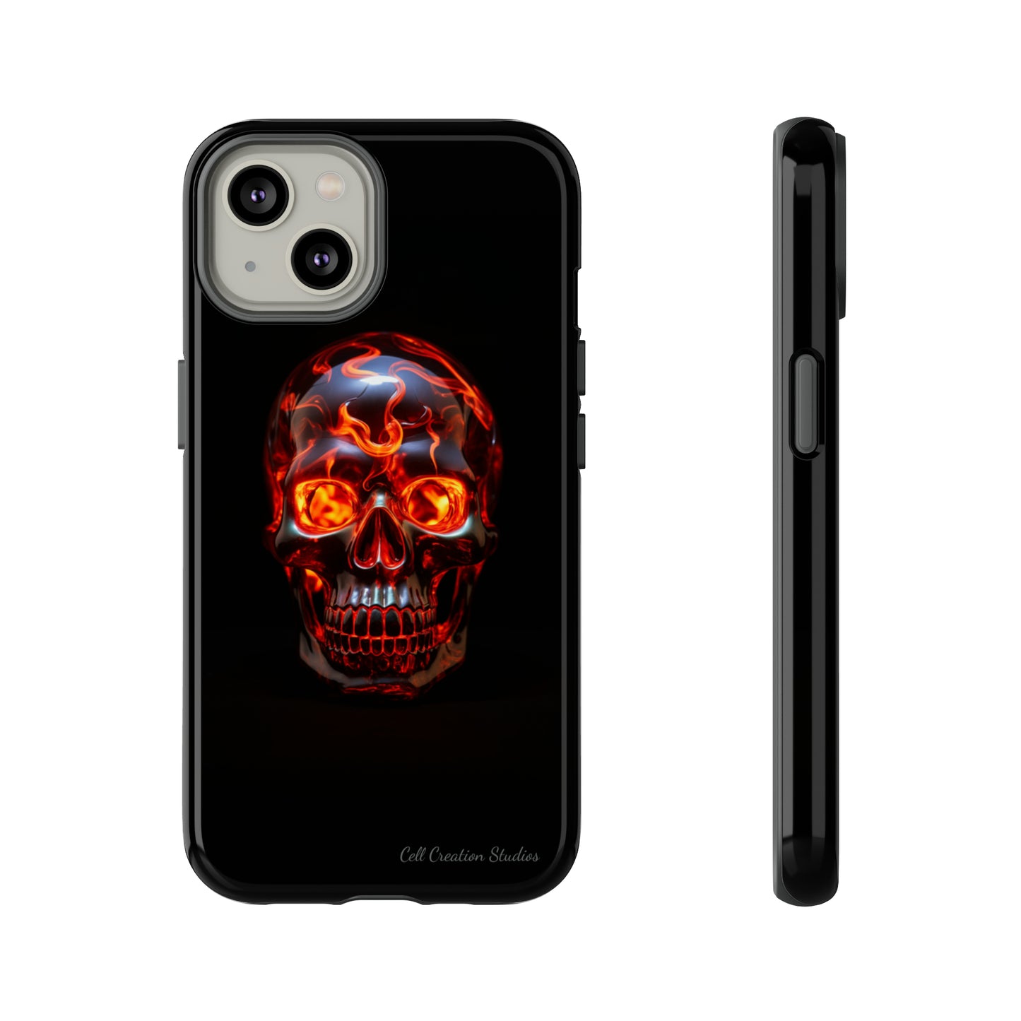 "Inferno Cranium" Phone Case -Tough Cases