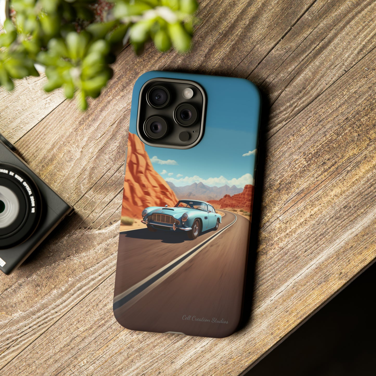 "Silver Racing Legend" -Tough iPhone Cases