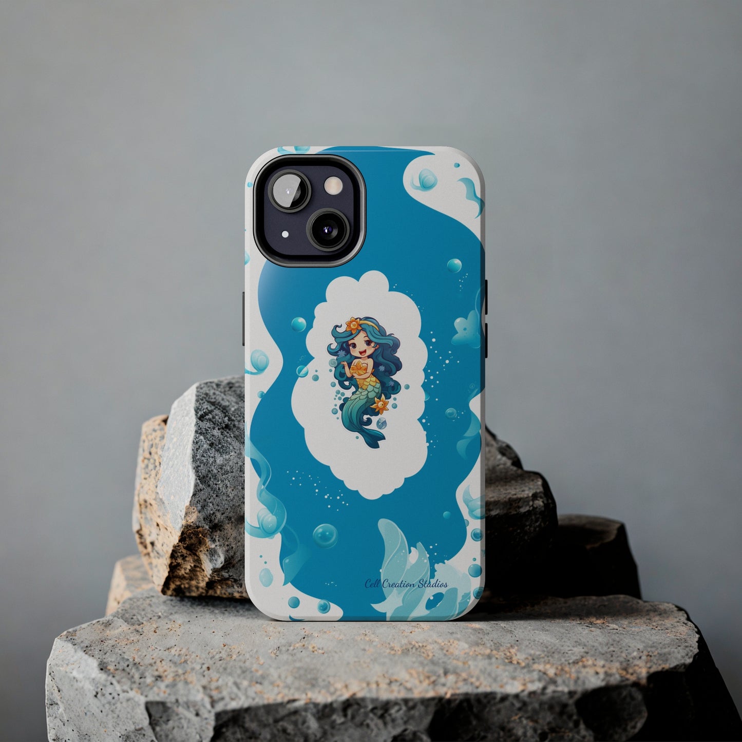 "Mermaid Elegance" -Tough iPhone Cases