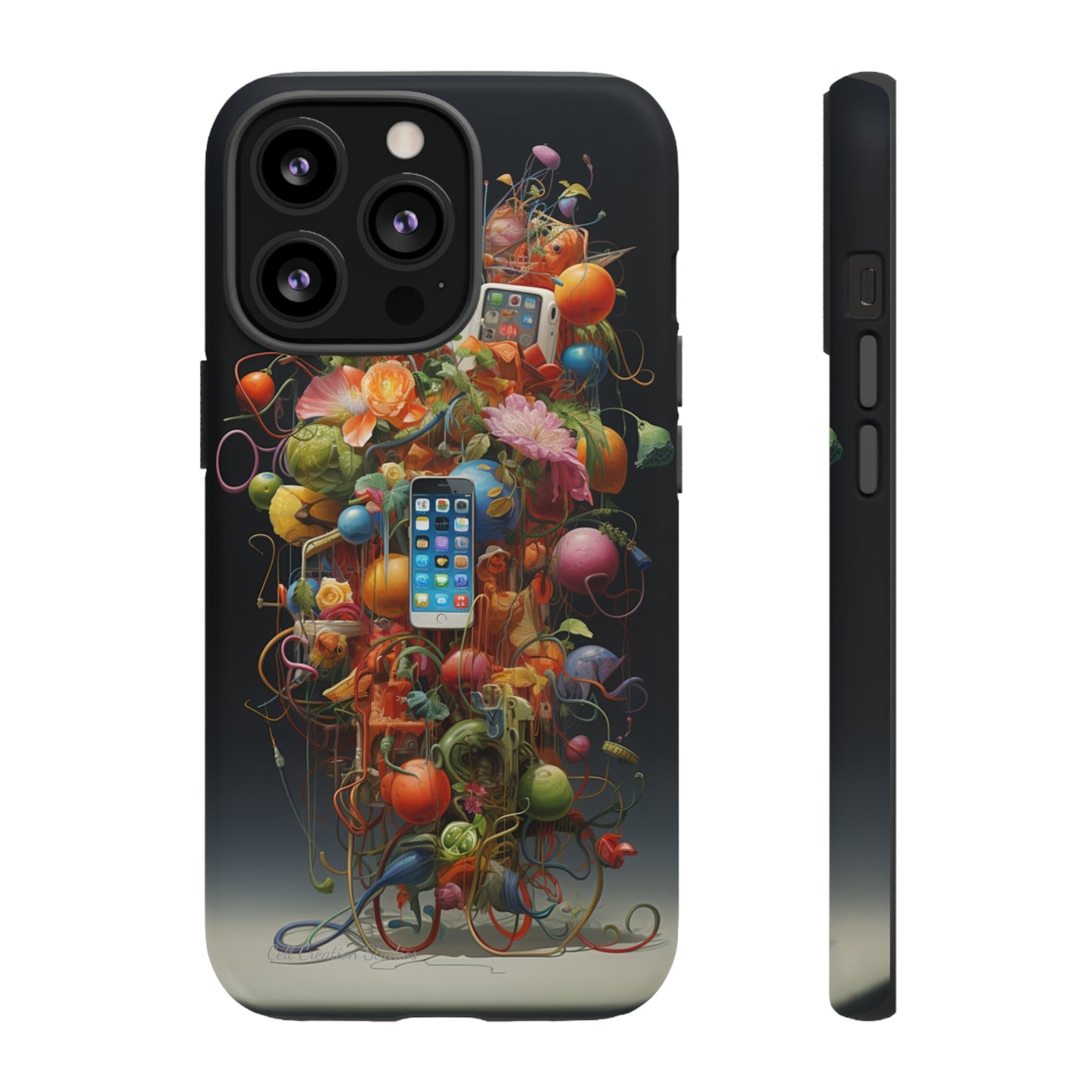 Introducing the "NatureFusion" Cell Phone Case – Where Technology Blossoms into Beauty!