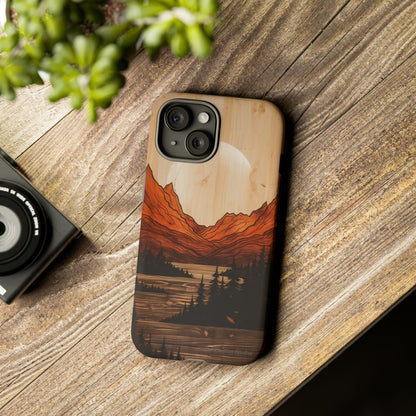 "Mountain Moonlight" Phone Case -Tough Cases