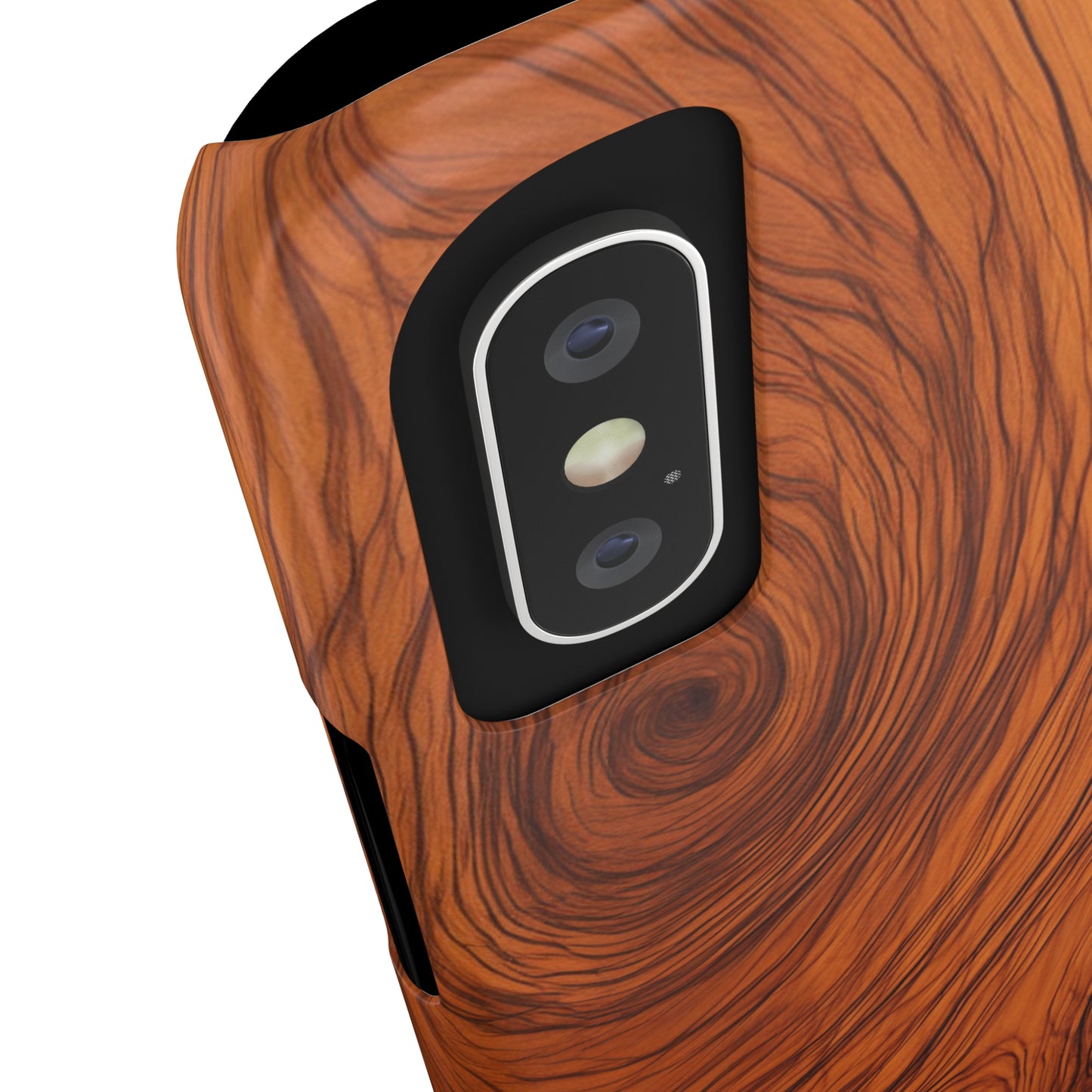 Introducing the "Natural Woodgrain" Cell Phone Case – Embrace Organic Beauty with Wood Pattern Design -Slim Phone Cases