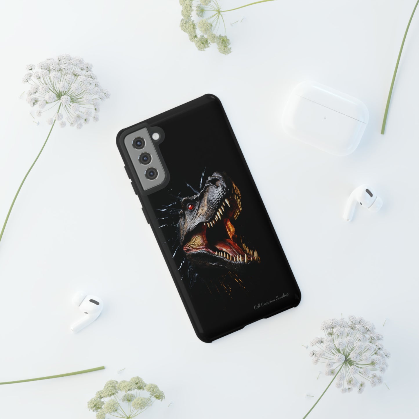 "Jurassic Impact" T-Rex Phone Case -Tough Cases