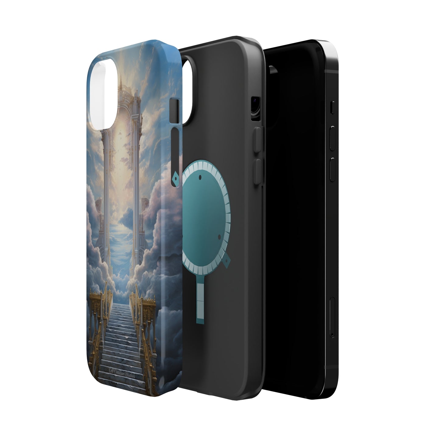 Introducing the "Celestial Gateway" Cell Phone Case – Elevate Your Device with Heavenly Splendor -MagSafe Tough Cases