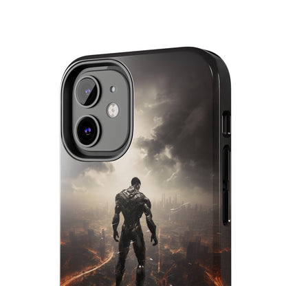 Introducing the "Cyber Guardian" Cell Phone Case – Embrace Futuristic Heroism -Tough Phone Cases