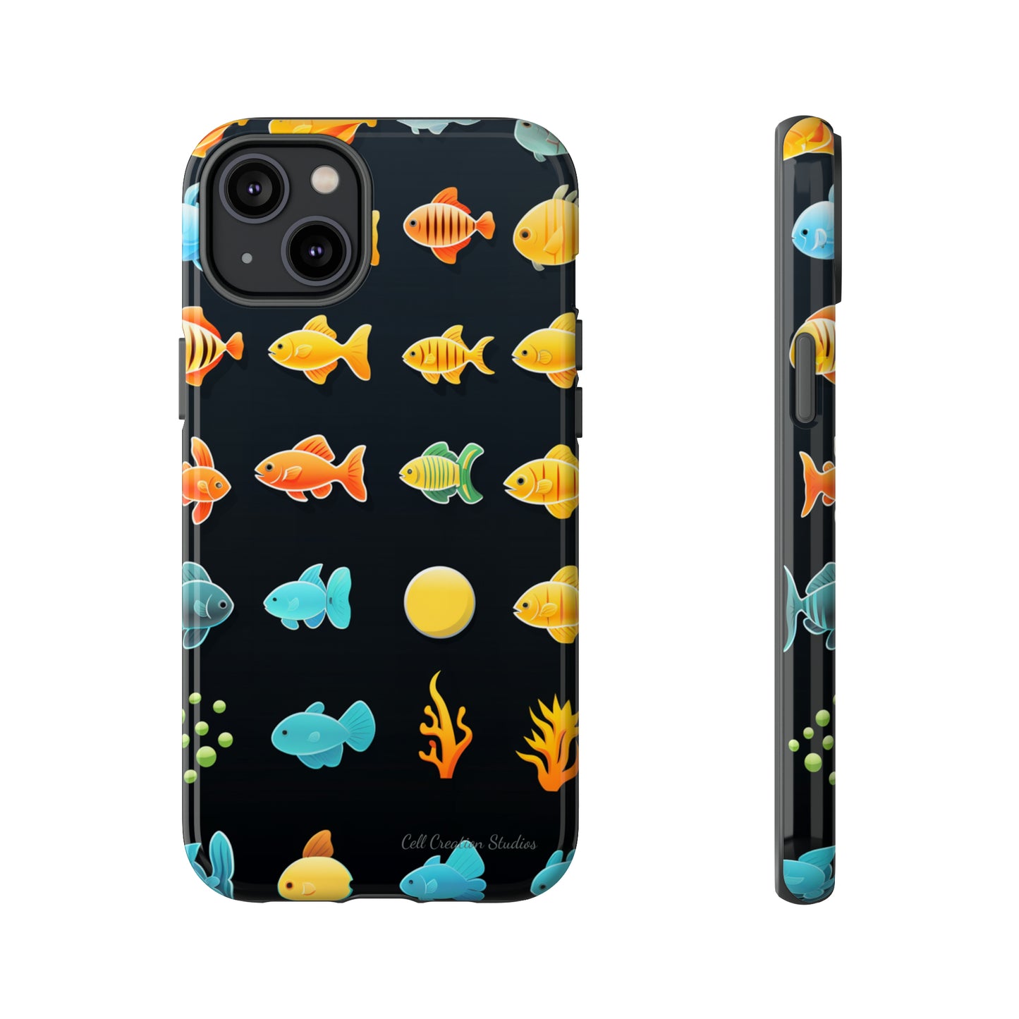 "AquaArt Fish" -Tough Phone Cases