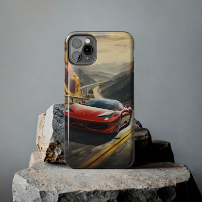 "Mountain Majesty Ferrari Edition" -Tough iPhone Cases