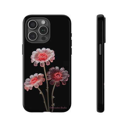 The "Desert Rose Glass Blossom" Phone Case -Tough Cases