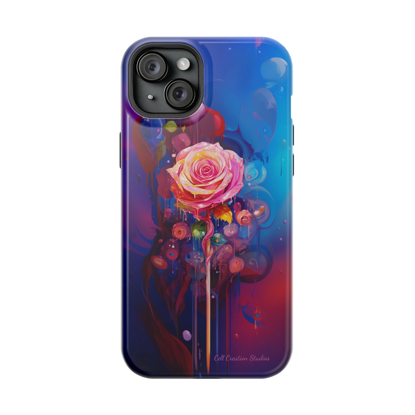 "Dreamy Rose Bloom Fantasy" -MagSafe Tough iPhone Cases