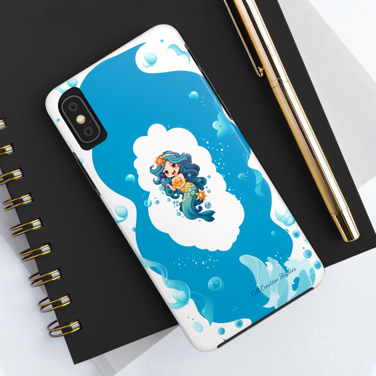 "Mermaid Elegance" -Tough iPhone Cases