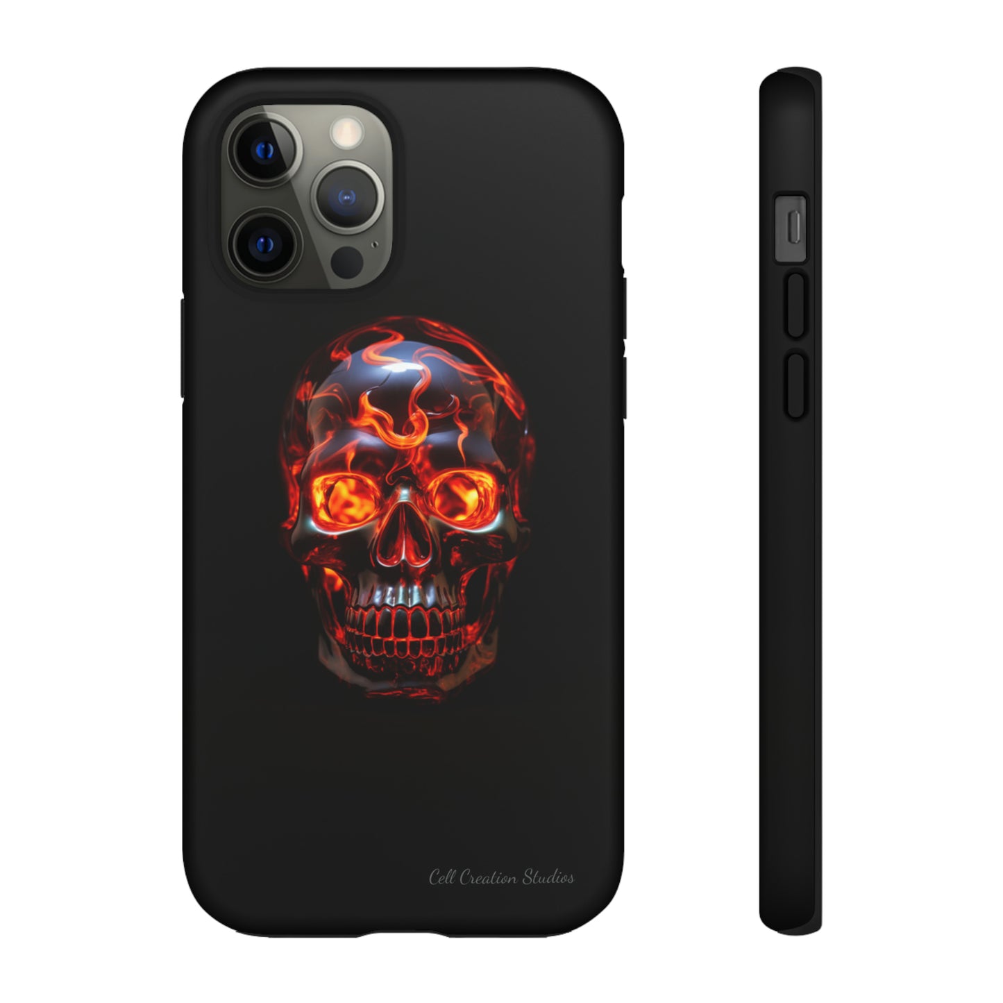 "Inferno Cranium" Phone Case -Tough Cases