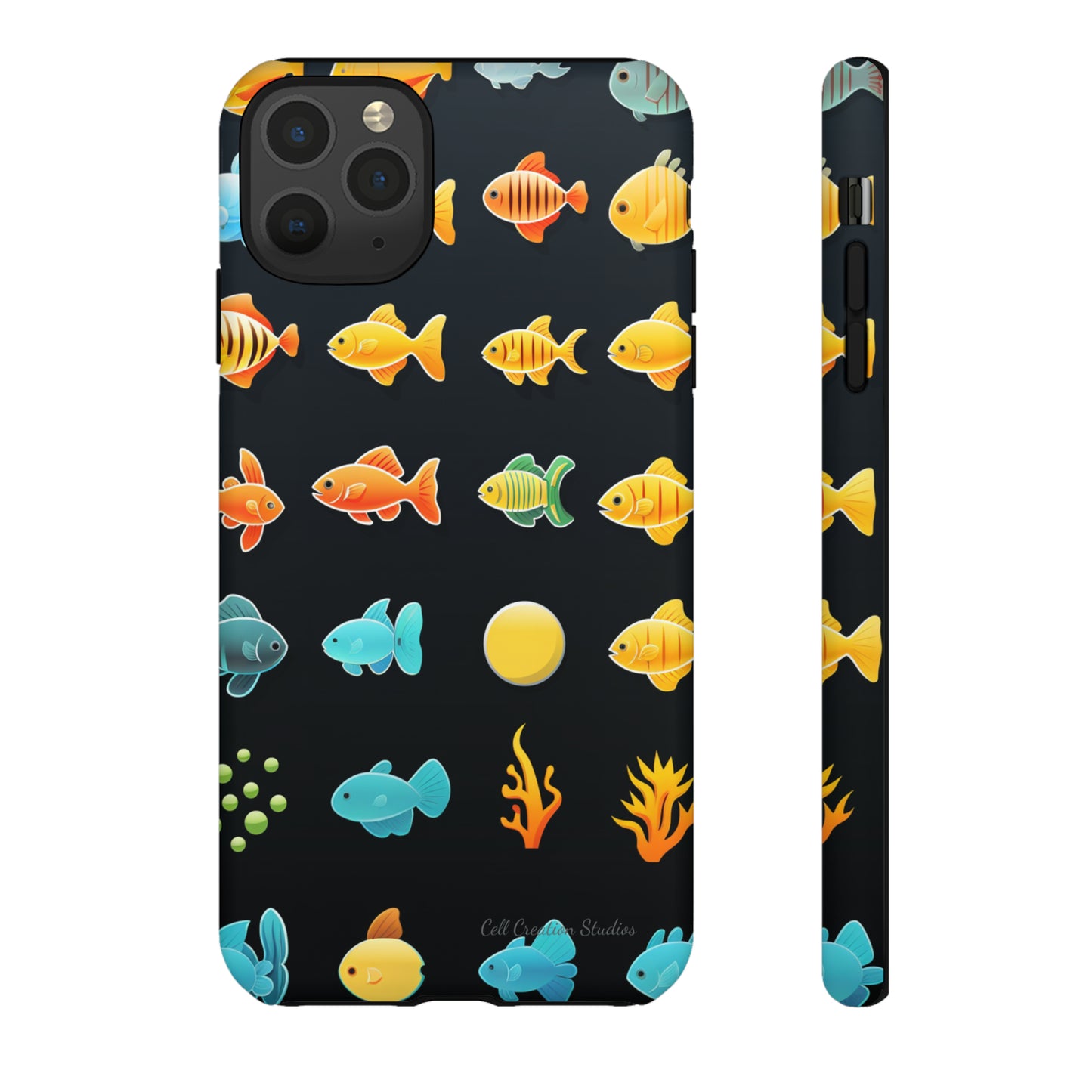 "AquaArt Fish" -Tough Phone Cases