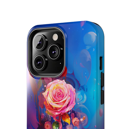 "Dreamy Rose Bloom Fantasy" -Tough iPhone Cases