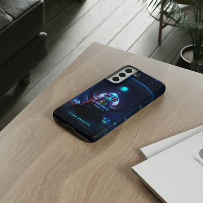 The "Cosmic Cruising Bored Alien" Phone Case -Tough Cases